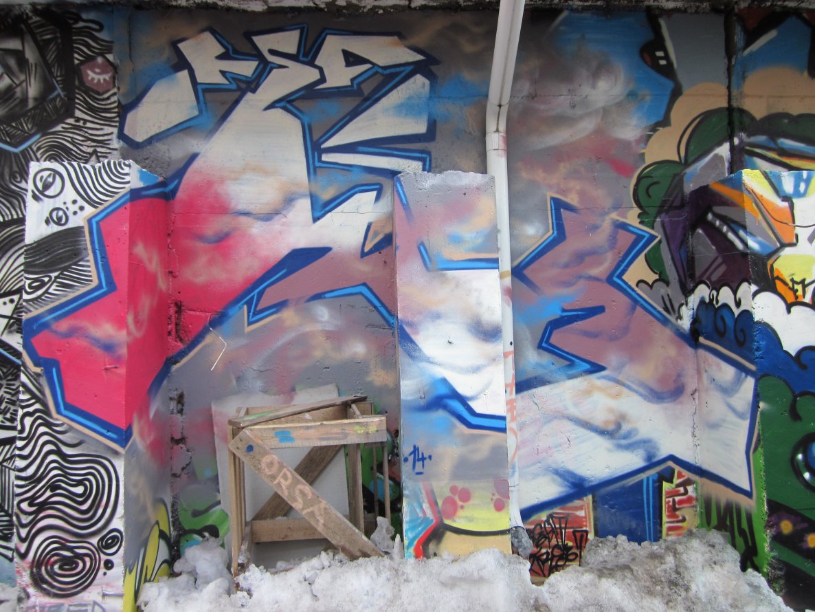 Graffiti Wall - Photo by orsa