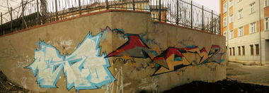 Graffiti Bombing - Photo by orsa