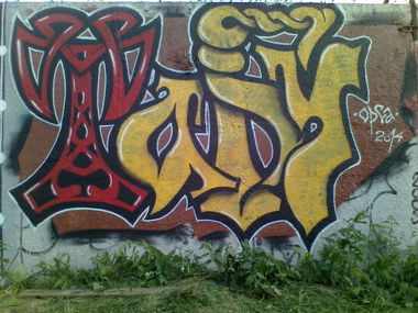 Graffiti Wall - Photo by orsa