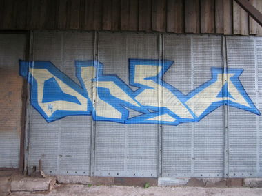 Graffiti Bombing - Photo by orsa