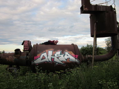 Graffiti Bombing - Photo by orsa