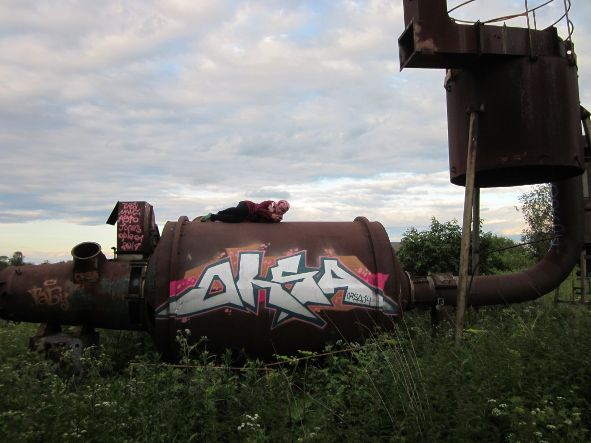 Graffiti Bombing - Photo by orsa