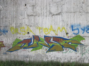 Graffiti Bombing - Photo by orsa