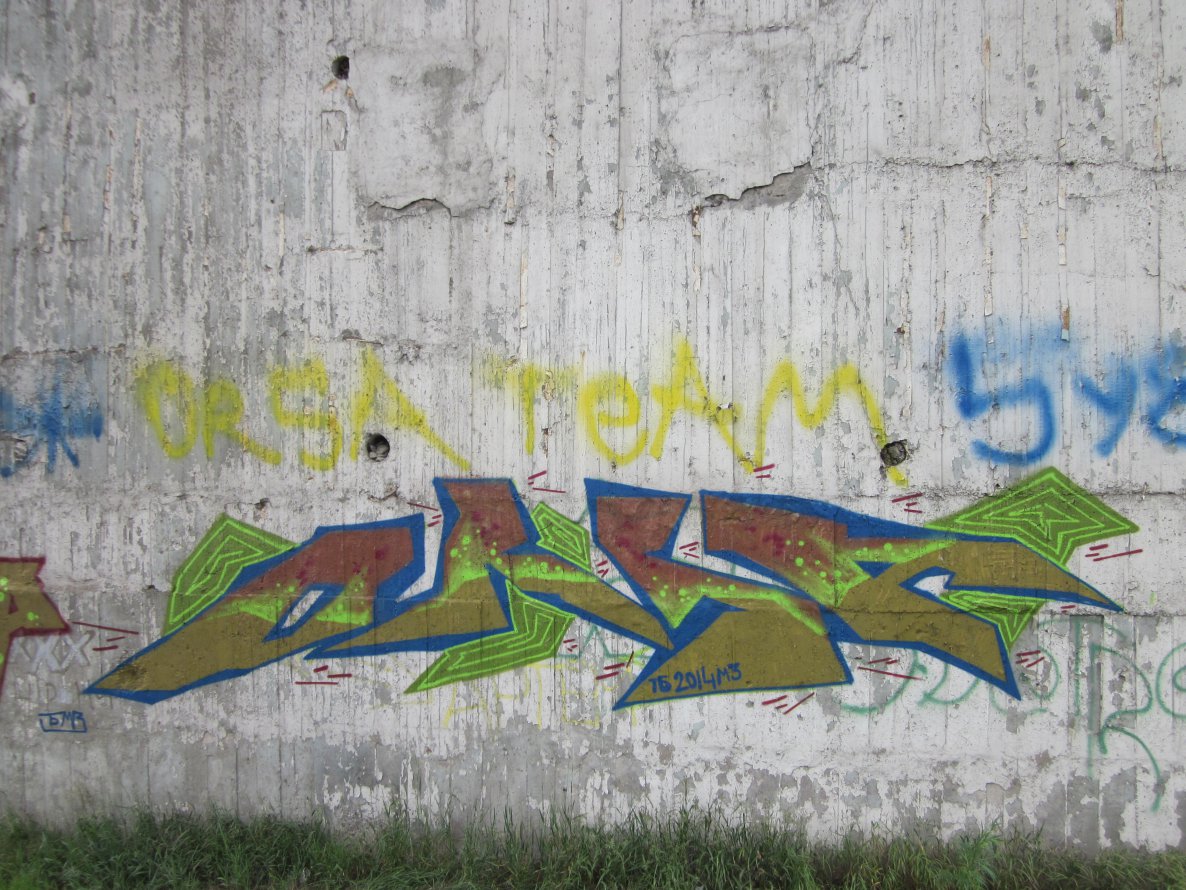 Graffiti Bombing - Photo by orsa