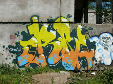 Graffiti Wall - Photo by orsa