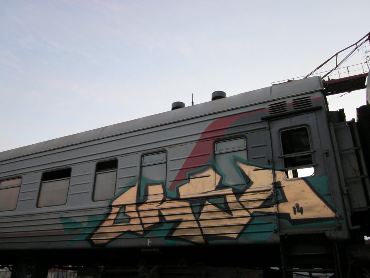 Graffiti Train - Photo by orsa