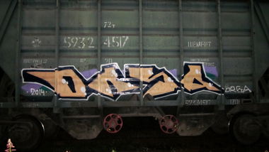Graffiti Train - Photo by orsa