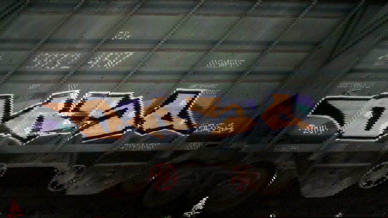 Graffiti Train - Photo by orsa