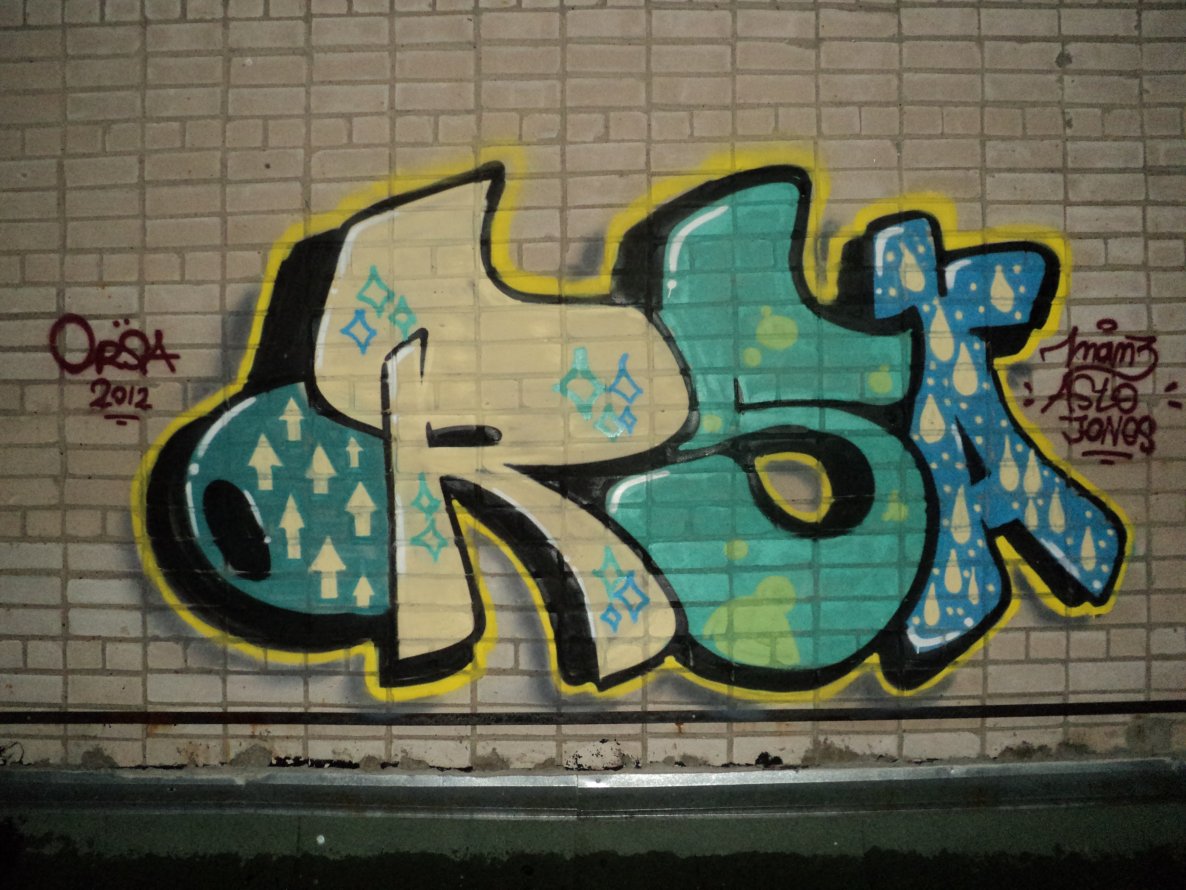 Graffiti Bombing - Photo by orsa