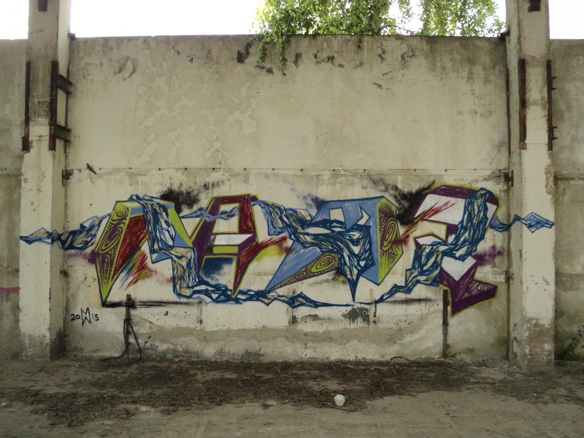 Graffiti Wall - Photo by orsa