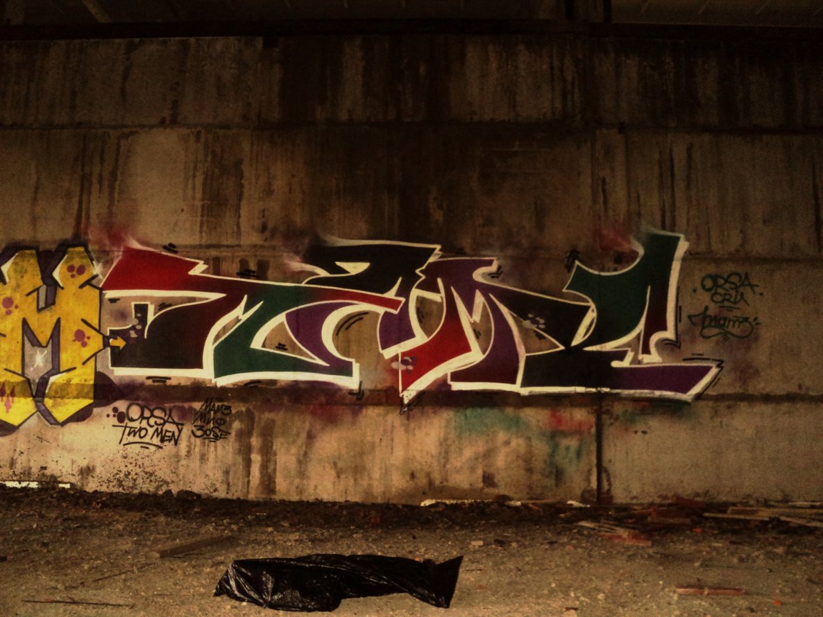 Graffiti Bombing - Photo by orsa