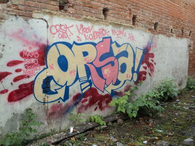 Graffiti Bombing - Photo by orsa