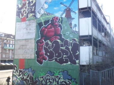 Graffiti Wall - Photo by orwell84