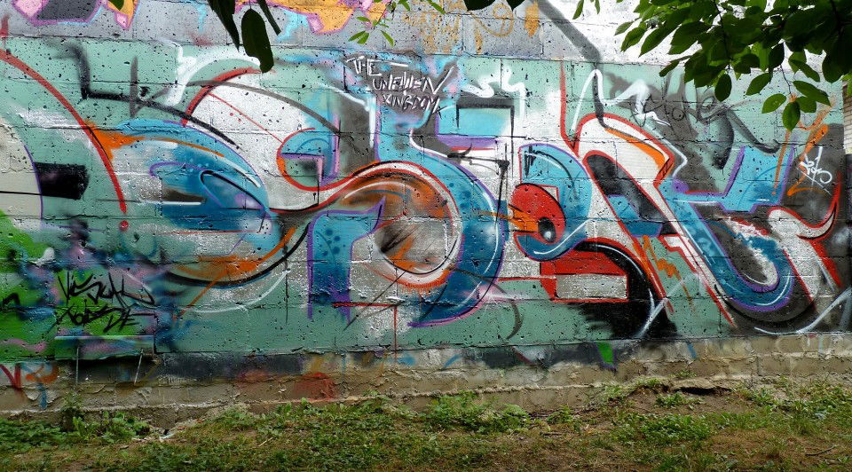 Graffiti Wall - Photo by os