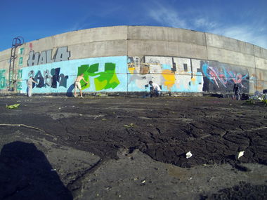 Graffiti Wall - Photo by osa (2014)