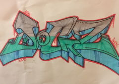 Graffiti Wall - Photo by osad (2018)