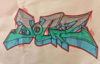 Graffiti Wall - Photo by osad (2018)