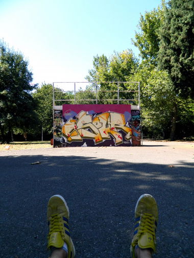 Graffiti Wall in Burgas - Photo by oscar1 - oscar1, burgas, meclick (2012)