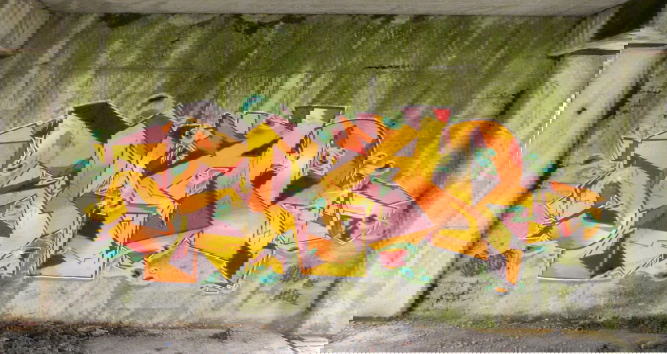 Graffiti Wall - Photo by oscar1 - oscar, meclick, bananas (2013)