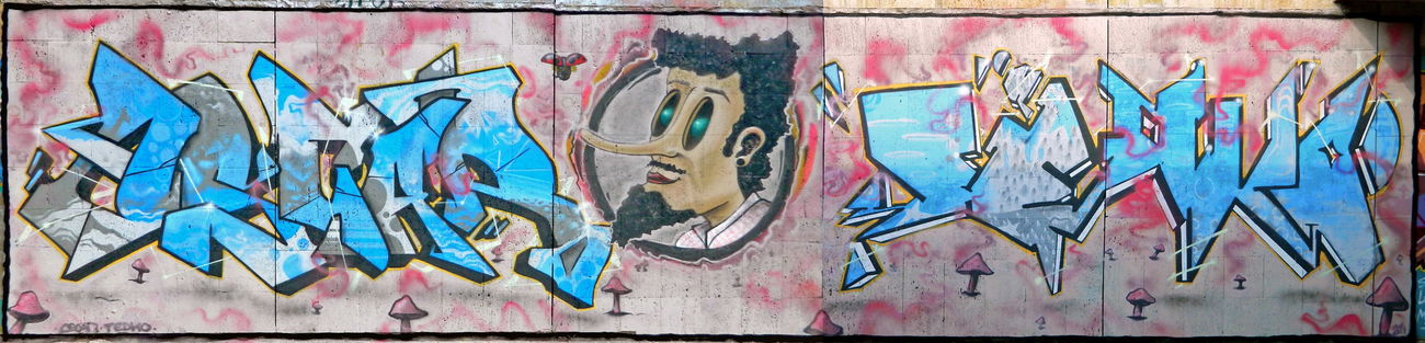 Graffiti Wall in Бургас - Photo by oscar1