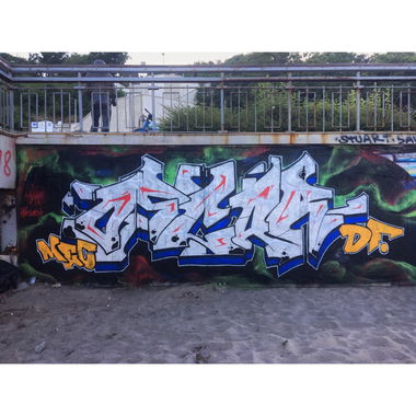 Graffiti Wall in Бургас - Photo by oscar1 (2018)