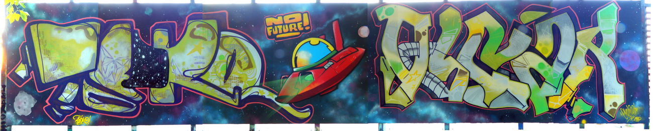 Graffiti Wall in Бургас - Photo by oscar1 (2018)