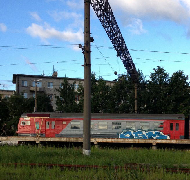 Graffiti Train - Photo by osmcrew