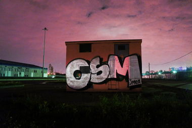 Graffiti Bombing - Photo by osmcrew