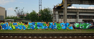 Graffiti Wall - Photo by osmcrew