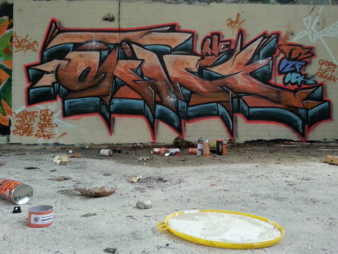 Graffiti Wall - Photo by otime1 - Otime (2014)