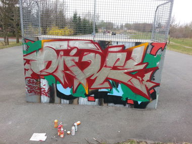 Graffiti Wall - Photo by otime1 - Otime (2014)