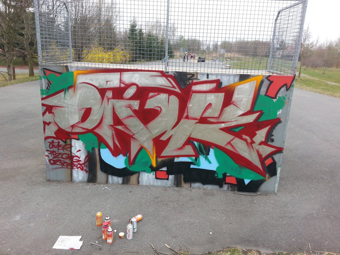 Graffiti Wall - Photo by otime1 - Otime (2014)