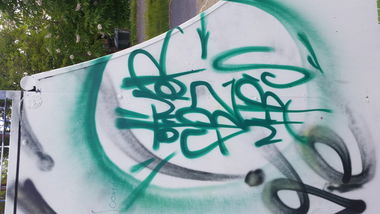 Graffiti Bombing - Photo by otime1 - Otimer, fbz, mhbs (2015)