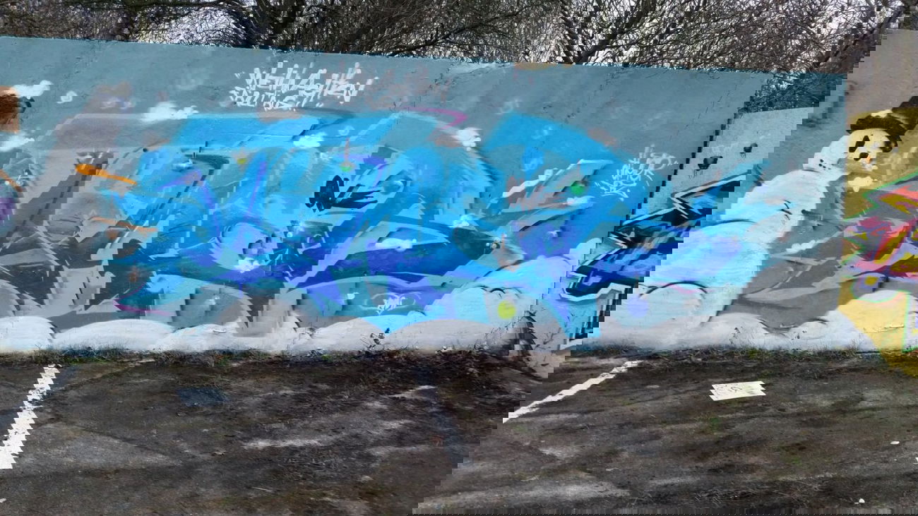 Graffiti Wall in Görlitz  - Photo by otime1 - Otimer (2014)