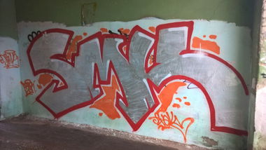 Graffiti Wall - Photo by otims - Smk, Otims, Twek (2015)