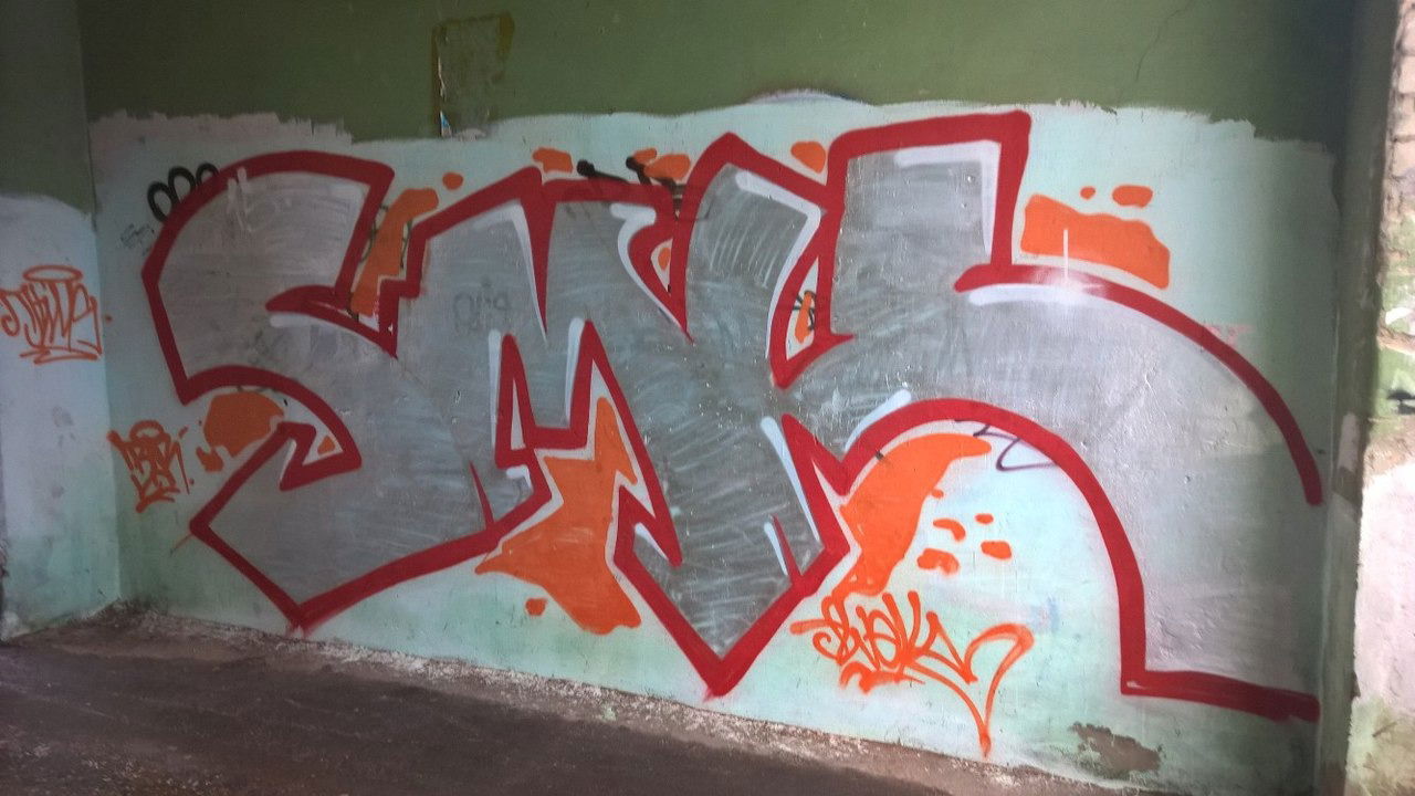 Graffiti Wall - Photo by otims - Smk, Otims, Twek (2015)