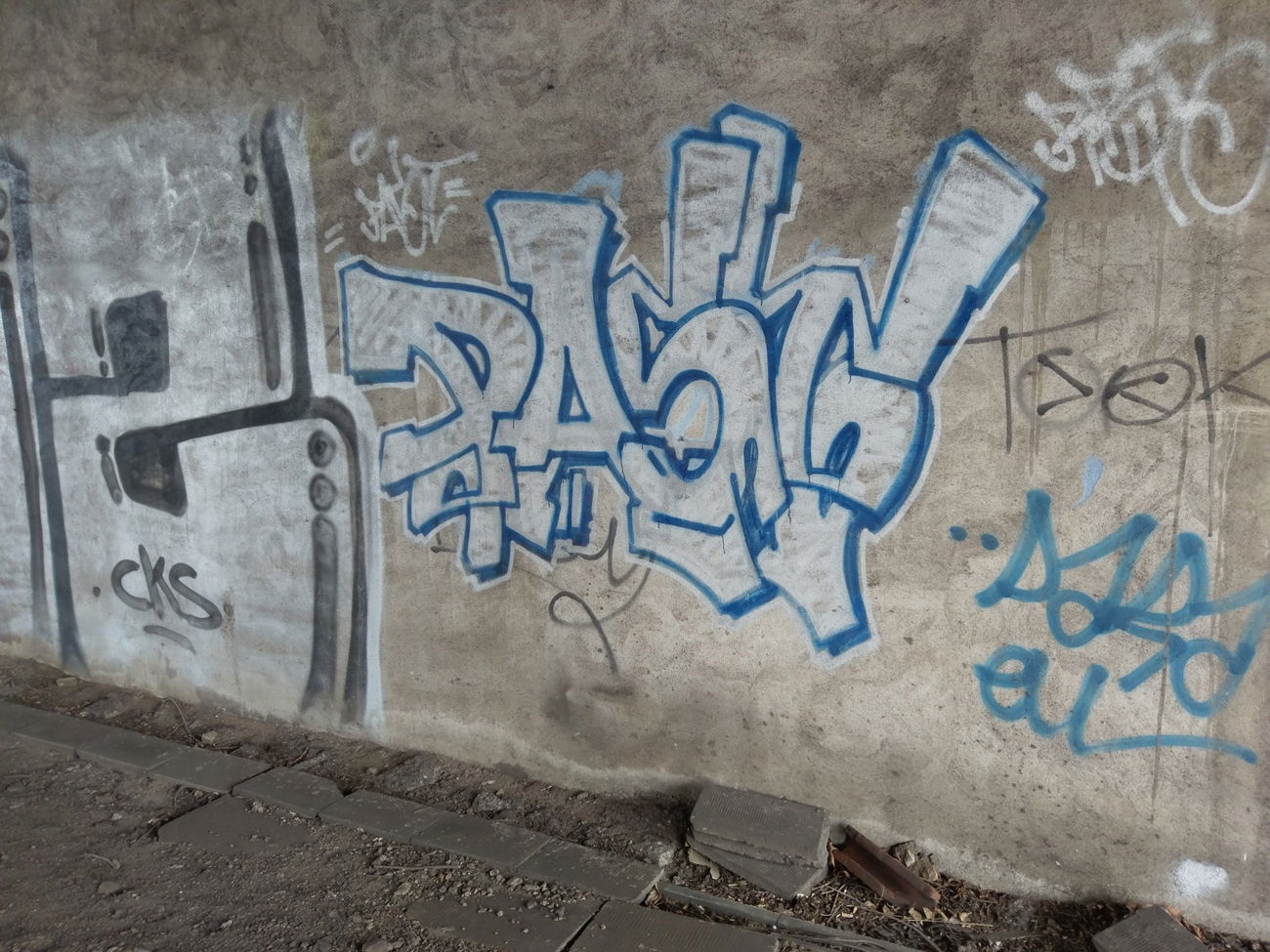 Graffiti in Mannheim - Photo by ovakill - PAST, NCS, Train