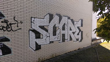 Graffiti in Mannheim - Photo by ovakill - SCARE, GBF, RHC