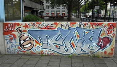 Graffiti in Mannheim - Photo by ovakill - Tensa, THS, Mannheim