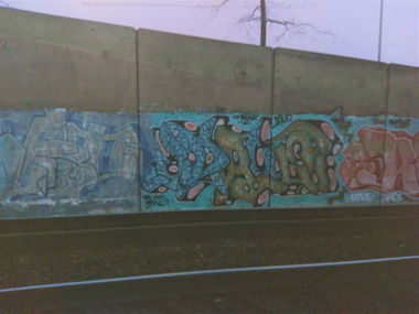 Graffiti Photo by ovakill - DAVE, ROE, Train