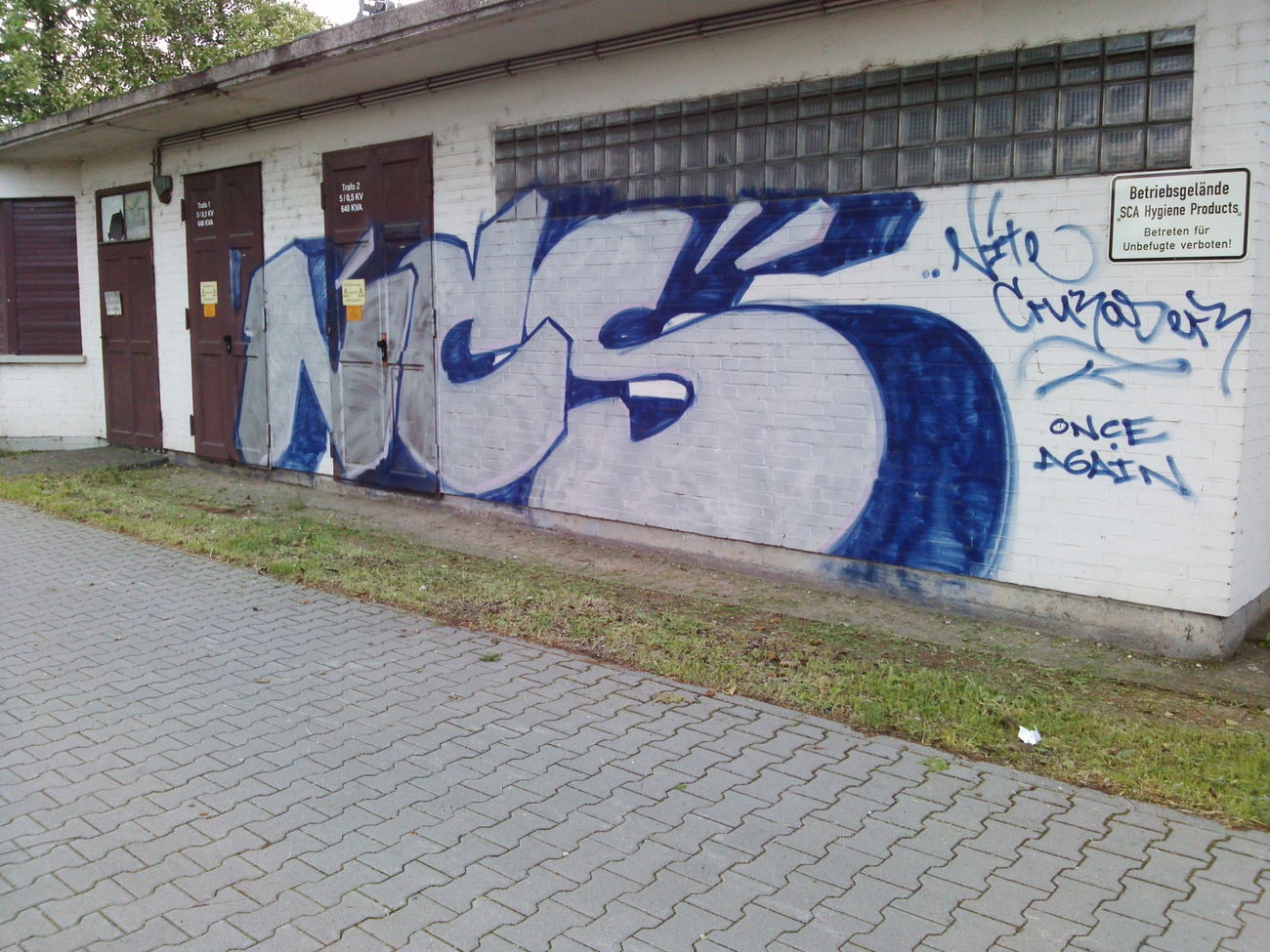 Graffiti Wall in Mannheim - Photo by ovakill - NCS, Mannheim, Oldschool
