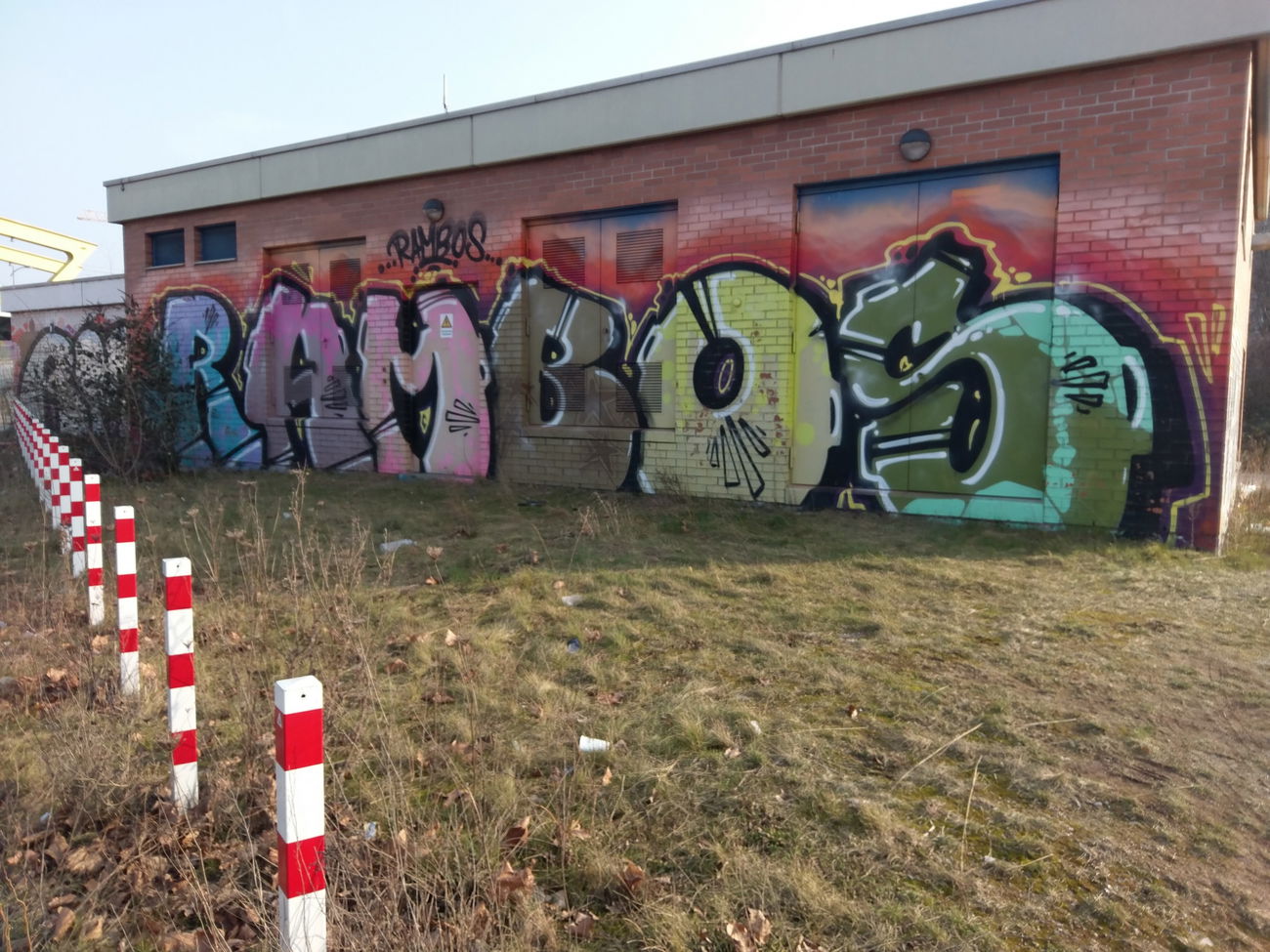 Graffiti Wall in Mannheim - Photo by ovakill - Rambos, Mannheim