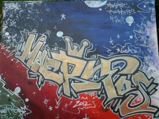 Graffiti Wall - Photo by oze