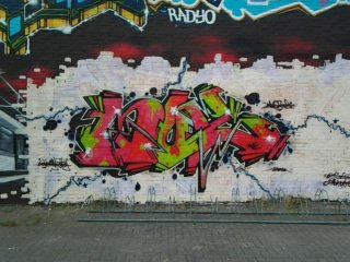 Graffiti Wall - Photo by oze