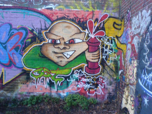 Graffiti Wall - Photo by oze