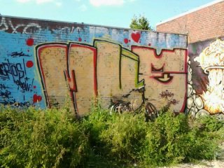 Graffiti Wall - Photo by oze