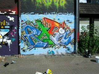 Graffiti Wall - Photo by oze