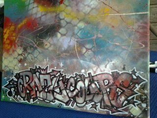 Graffiti Artwork - Photo by oze