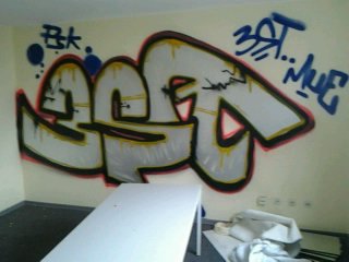 Graffiti Wall - Photo by oze