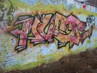 Graffiti Wall - Photo by oze